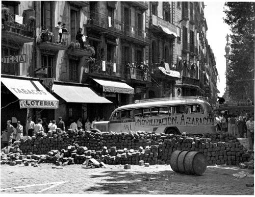 19 de juliol 1936 - Rambles - Barcelona