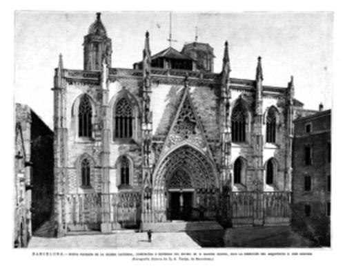 1890 - Catedral - Barcelona