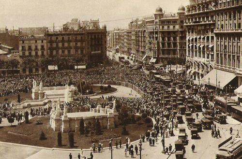 1928 - Plaça Catalunya - Barcelona