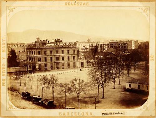 1874 - Plaça de Catalunya - Barcelona