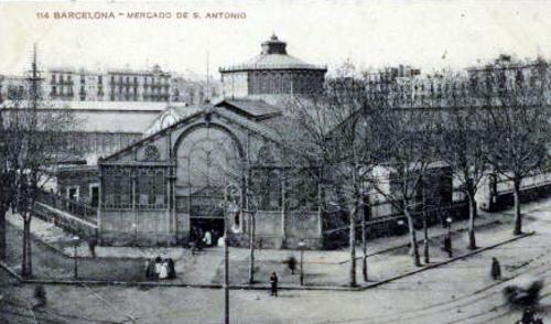1917 - Mercat de Sant Antoni - Barcelona