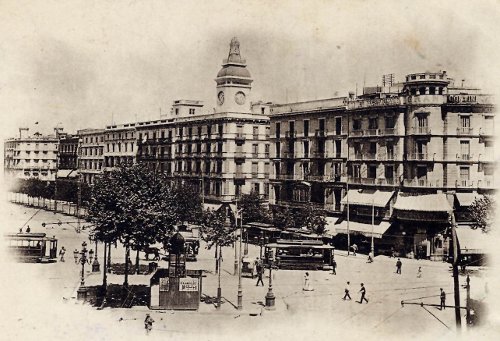 1901 - Plaça Catalunya - Barcelona